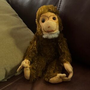 Vintage Early 1960’s Jocko Chimp Mohair Plush